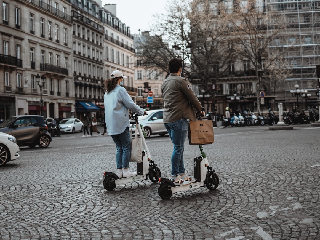 Photo Electric scooter